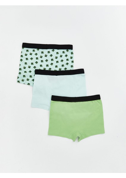 Yeni Sezon Minecraft Baskılı Erkek Çocuk Boxer 3'lü fiyatları