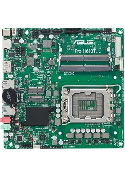 Pro H610T-CSM Intel H610 LGA1700 Ddr5 5600 Dp HDMI Lvds M2 Usb3.2, Anakart modelleri