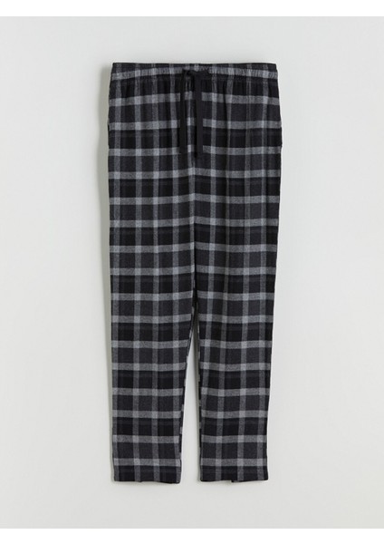 Yeni Sezon Standart Kalıp Ekose Erkek Pijama Alt indirimleri