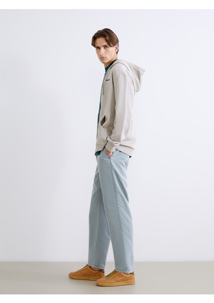 Yeni Sezon Rahat Kalıp Gabardin Erkek Pantolon