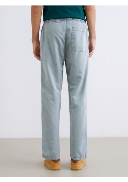 Yeni Sezon Rahat Kalıp Gabardin Erkek Pantolon fırsatları