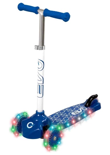 Evo Işıklı Move N Groove Mavi Üç Tekerlekli Scooter fiyatları