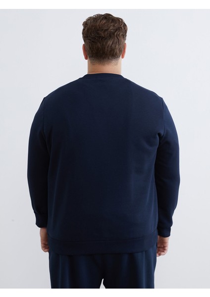 Yeni Sezon Bisiklet Yaka Baskılı Erkek Sweatshirt fırsatları