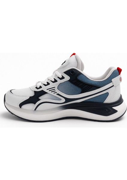 Erkek Yürüyüş Ayakkabısı Siyah Kırmızı Hafif Ortopedik Spor Sneaker modelleri