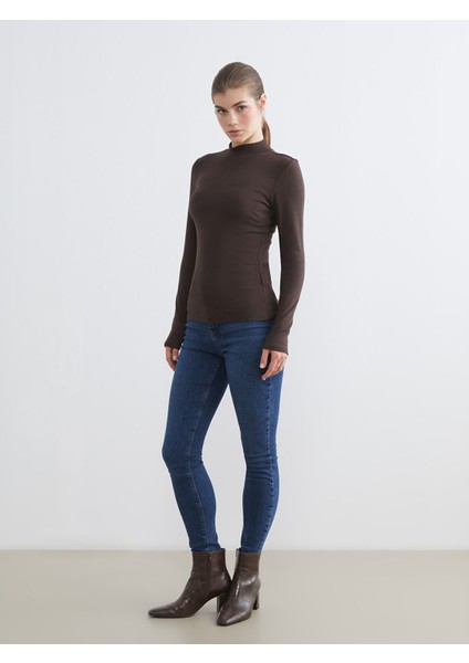 Yeni Sezon Dik Yaka Kadın Body fiyatları