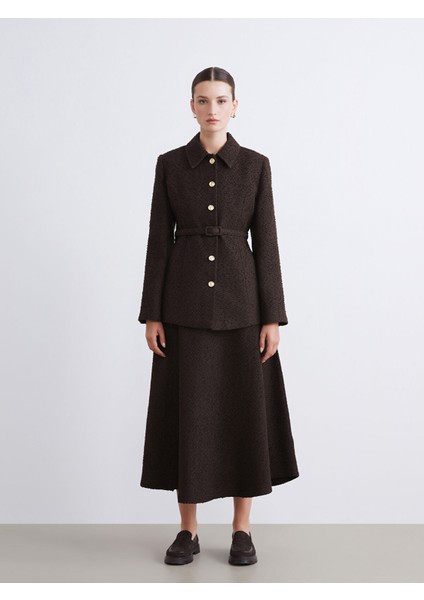 Yeni Sezon Dokulu Kadın Tüvit Ceket fırsatları