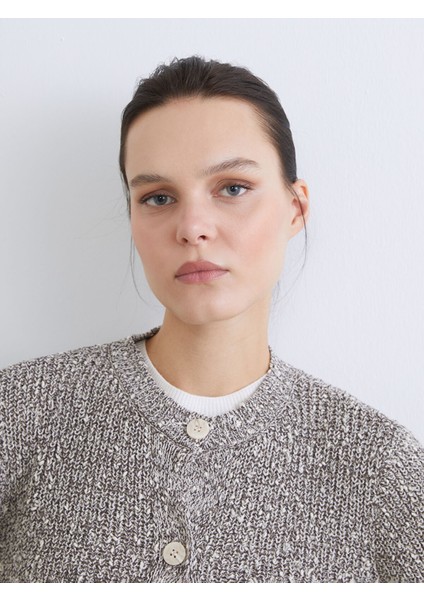 Yeni Sezon Bisiklet Yaka Kadın Triko Hırka modelleri