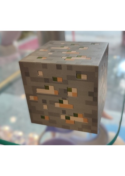 Minecraft Taş Model Şarjlı Masa/gece Lambası AD66203 fiyatları