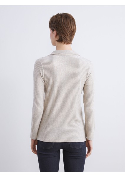 Yeni Sezon Polo Yaka Fitilli Kadın Tişört fırsatları