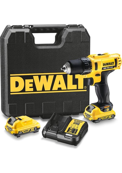 DCD710D2-QW 10.8 Şarjlı Vıdalama, Sarı-Sıyah