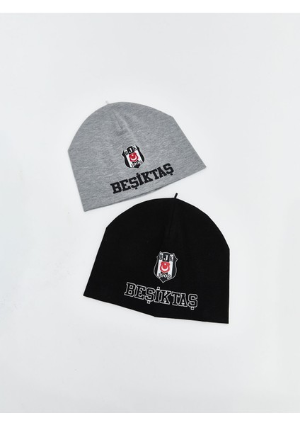 Yeni Sezon Beşiktaş Baskılı Erkek Çocuk Bere 2'li