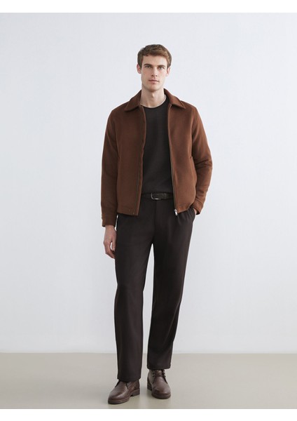 Yeni Sezon Standart Kalıp Gömlek Yaka Erkek Kaşe Mont fiyatları