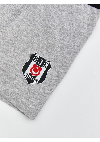Yeni Sezon Beşiktaş Baskılı Erkek Çocuk Boxer 2'li modelleri