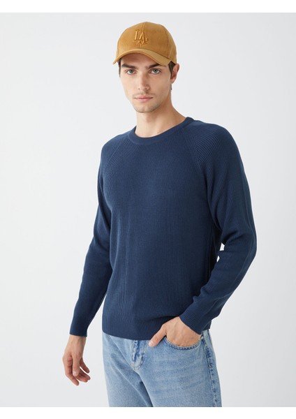 Yeni Sezon Bisiklet Yaka Erkek Triko Kazak