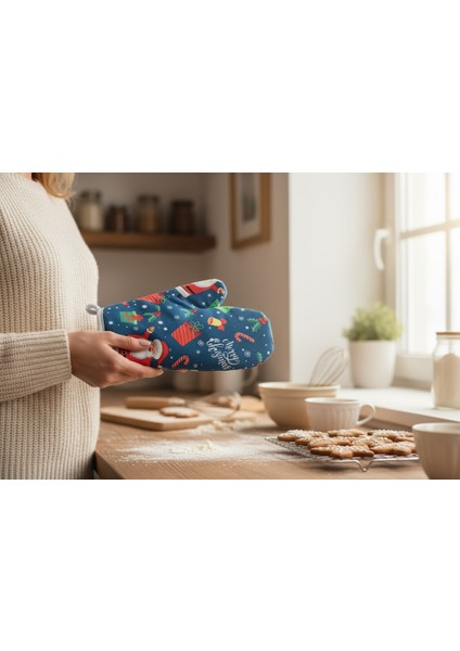 Fırın Eldiveni Yeni Yıl Temalı , Yılbaşı Temalı