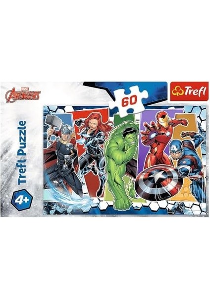 17357 Yenilmez Yenilmezler, Yenilmezler 4 Yaş ve Üzeri Çocuklar Için 60 Parça Yapboz fiyatları