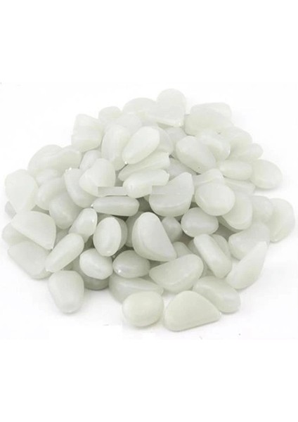 Gece Karanlıkta Işık Vererek Parlayan Dekoratif Çakıl Taşları fırsatları