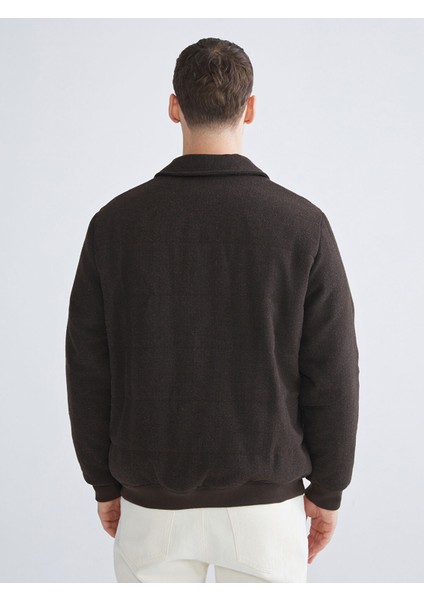 Yeni Sezon Standart Kalıp Gömlek Yaka Kaşe Erkek Mont indirimleri