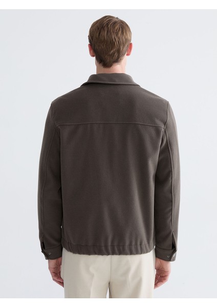 Yeni Sezon Standart Kalıp Gömlek Yaka Erkek Kaşe Mont indirimleri