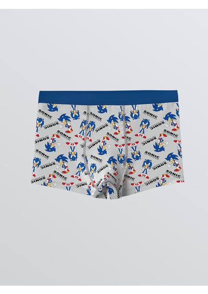 Yeni Sezon Sonic Baskılı Erkek Çocuk Boxer