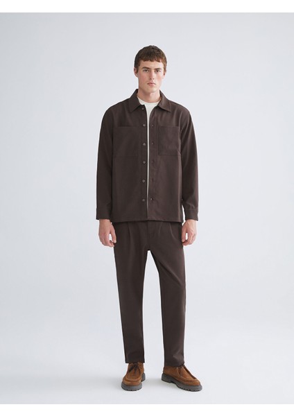 Yeni Sezon Rahat Kalıp Uzun Kollu Kadife Erkek Gömlek Ceket modelleri