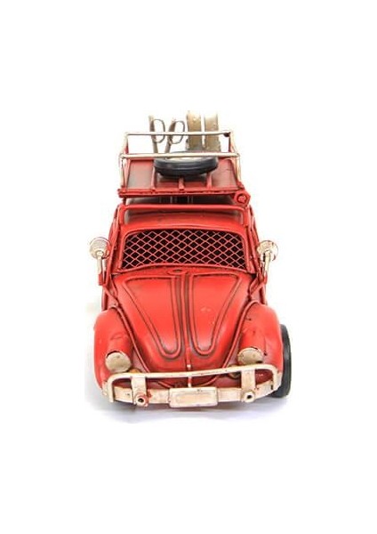 Dekoratif Metal Araba Çerçeveli ve Kumbaralı Hediyelik (3398SS) (770770)