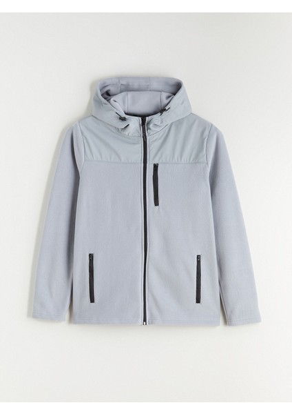 Yeni Sezon Kapüşonlu Polar Erkek Fermuarlı Sweatshirt indirimleri