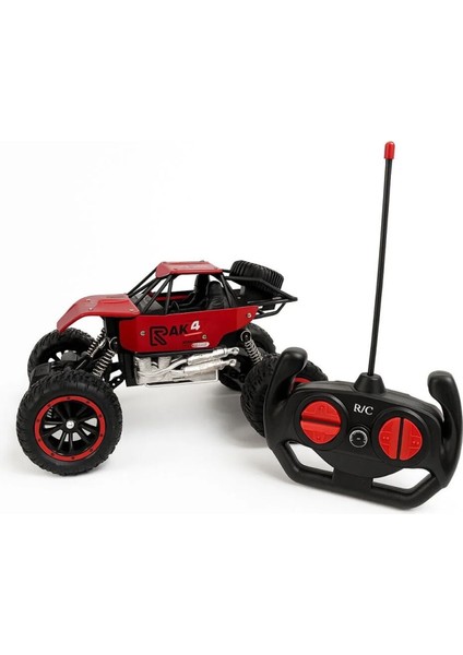 Uzaktan Kumandalı 4x4 Off-Road Arazi Aracı – 1.18 Metal Süspansiyonlu Kırmızı indirimleri