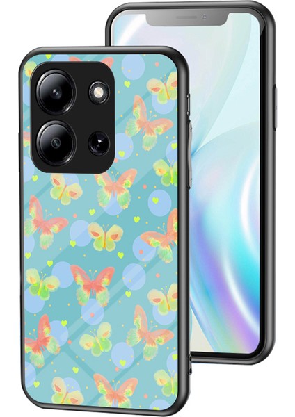 Xiaomi Redmi 15C Desenli Tpu + Temperli Cam Koruyucu Telefon Kılıfı (Yurt Dışından)