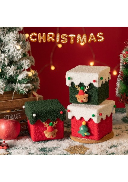 Noel Arifesi Yüksek Kalınlaştırılmış ve Sertleştirilmiş Noel Hediye Ambalaj Kutusu Şeker (Yurt Dışından) modelleri