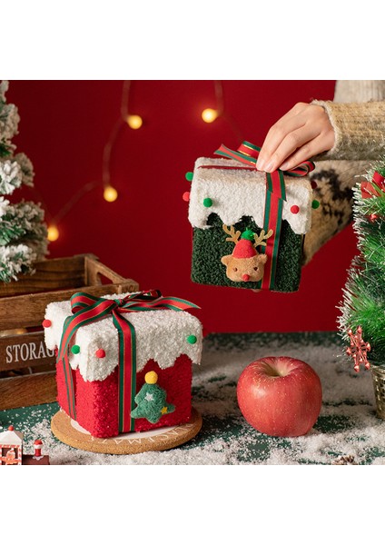 Noel Arifesi Yüksek Kalınlaştırılmış ve Sertleştirilmiş Noel Hediye Ambalaj Kutusu Şeker (Yurt Dışından) indirimleri