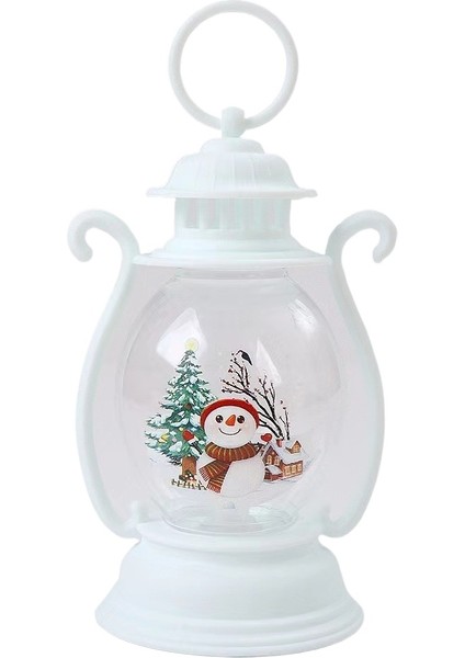 Noel Parlak Çocuk Taşınabilir Yaratıcı Küçük Yağ Lambası (Yurt Dışından)