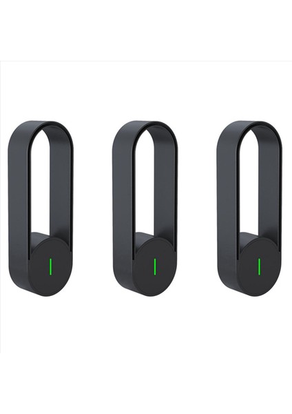 3x House Hava Serbestleştirici Ionizer Elektrikli Otomatik Otomatik Otomatik Otomatik Otomatik Hava Speneni Hava Yıkaşı Sezi Filtre Siyah (Yurt Dışından)