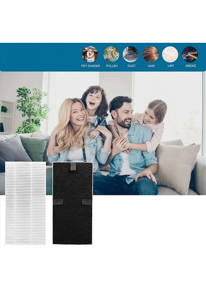 HRF201B Için 8 Pack Hava Temizleme Filtresi Febreze FRF102B ve Honeywell Filtresi U HRF201B HHT290 Et Için Yedek U Hepa Filtresi (Yurt Dışından) modelleri