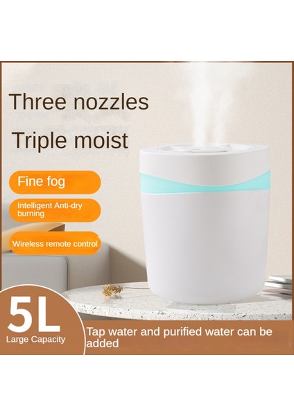 5l Nemlendirici Renkli Gece Işığı USB Hava Nemlendirici Saflaştırma Sprey Nemlendirici Yatak Odası Masaüstü Için Nemlendirici (Yurt Dışından) fırsatları