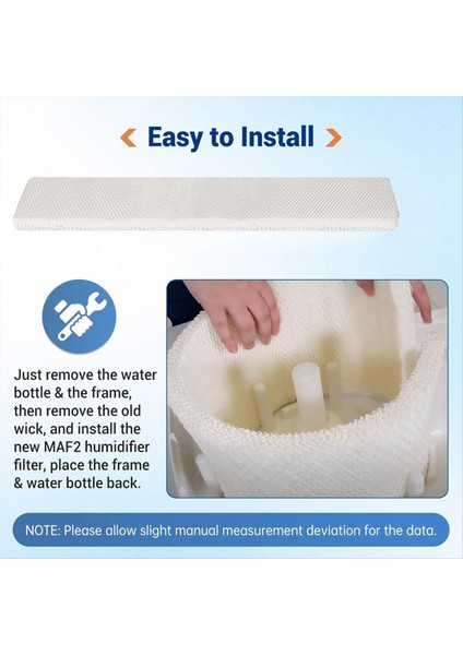 4 Paket Nemlendirici Kenmore/hava Bakımı/moistair Maf1 MA0950/MA1200 Için (Yurt Dışından) fiyatları