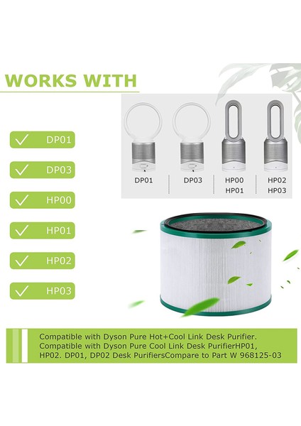 Dyson Pure Cool HP03 DP01 DP01 DP03 Masaüstü Hava Arıtma ve HP00 HP01 HP02 Saf Sıcak Sıcak Serin Bağlantı Temiz Fan (Yurt Dışından) fiyatları