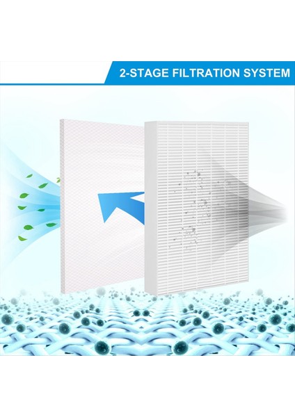 Honeywell HPA300 Serisi Hava Temizleyicileri HPA300 HPA300VP HPA304 HPA3300 HPA5300 HPA8350 Için 8pcs Yedek Hepa Filtresi R (Yurt Dışından) fiyatları