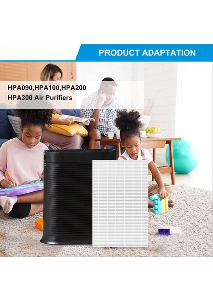Honeywell HPA300 Serisi Hava Temizleyicileri HPA300 HPA300VP HPA304 HPA3300 HPA5300 HPA8350 Için 8pcs Yedek Hepa Filtresi R (Yurt Dışından) fırsatları