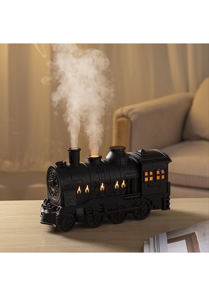 Mini Tren Şekli Aromaterapi Esansiyel Yağ Difüzör Ultrasonik Serin Sis Hava Nemlendirici LED Lamba ile (Yurt Dışından) indirimleri