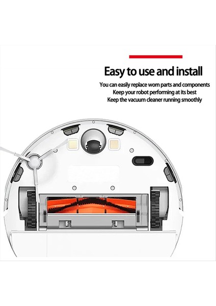 Xiaomi Mi 1c Için Parçalar STYTJ01ZHM Mijia Yedek Yedek Parça Ana Yan Fırça Hepa Filtre Mop Rag Aksesuarları (Yurt Dışından) fırsatları