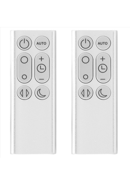 2x Dyson Pure Cool Link Için Yedek Uzaktan Kumanda DP01 DP03 TP02 TP03 Hava Temizleyici Fan Uzaktan Kumandası (Gümüş) (Yurt Dışından)