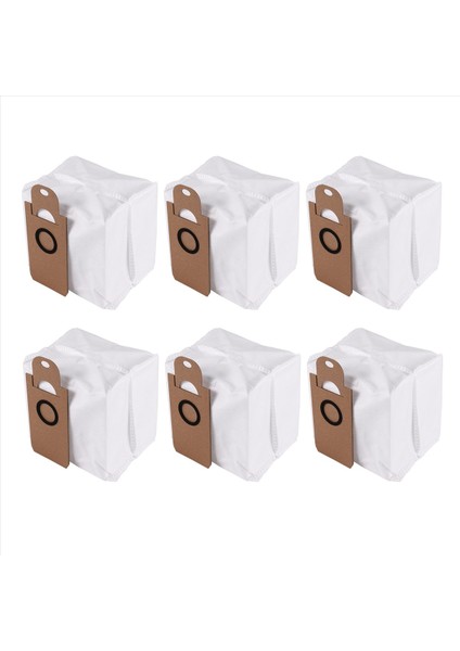 Amarey A90 Için 6 Paket Yedek Toz Torbaları+ Kendini Boşaltıcı Robot Vakumu (Yurt Dışından) fiyatları