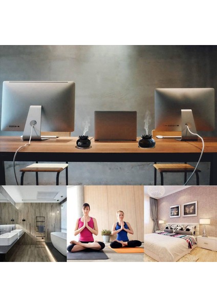 2x Seramik Esansiyel Yağ Difüzör USB Bebek Çocuk Masa Yatak Odası Ev Ofisi Için Kişisel Hemericiler (Yurt Dışından) indirimleri