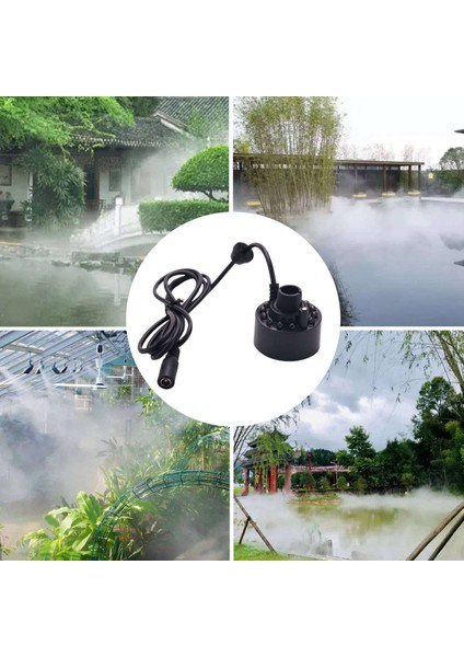 12 LED Endüstriyel Inkübatör Nemlendirici Göleti Atomizizer Air Udififermih Dc 24V Mist Maker Fogger Su Çeşmesi (Yurt Dışından) indirimleri