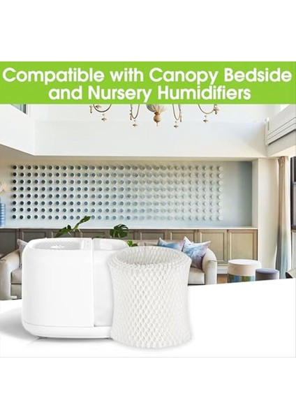 Gölgelik Başucu Için 8 Adet Nemlendirici Filtreler Gölgelik Başucu Nemlendiricileri Için Yedek Filtreler Ahşap Hamur Kağıdı Filtresi (Yurt Dışından) fiyatları