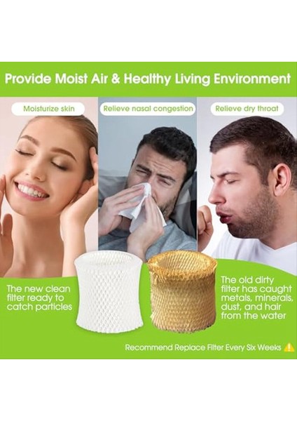 Gölgelik Başucu Için 8 Adet Nemlendirici Filtreler Gölgelik Başucu Nemlendiricileri Için Yedek Filtreler Ahşap Hamur Kağıdı Filtresi (Yurt Dışından) indirimleri