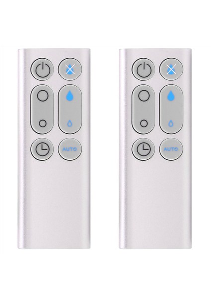 2x Dyson AM10 Nemlendirici Fan Hava Temizleyicisi Fan Gümüş (Yurt Dışından)