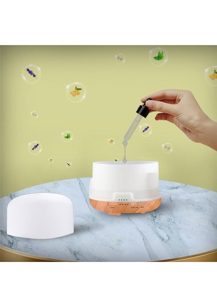 Elektrikli Difüzör Hava Nemlendiricisi 1000ML Ultrasonik Serin Sis LED Uçucu Yağ Difüzör Aromaterapi Nemlendiricisi Ab Fişi (Yurt Dışından) fiyatları