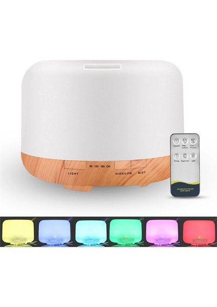 Elektrikli Difüzör Hava Nemlendiricisi 1000ML Ultrasonik Serin Sis LED Uçucu Yağ Difüzör Aromaterapi Nemlendiricisi Ab Fişi (Yurt Dışından) modelleri
